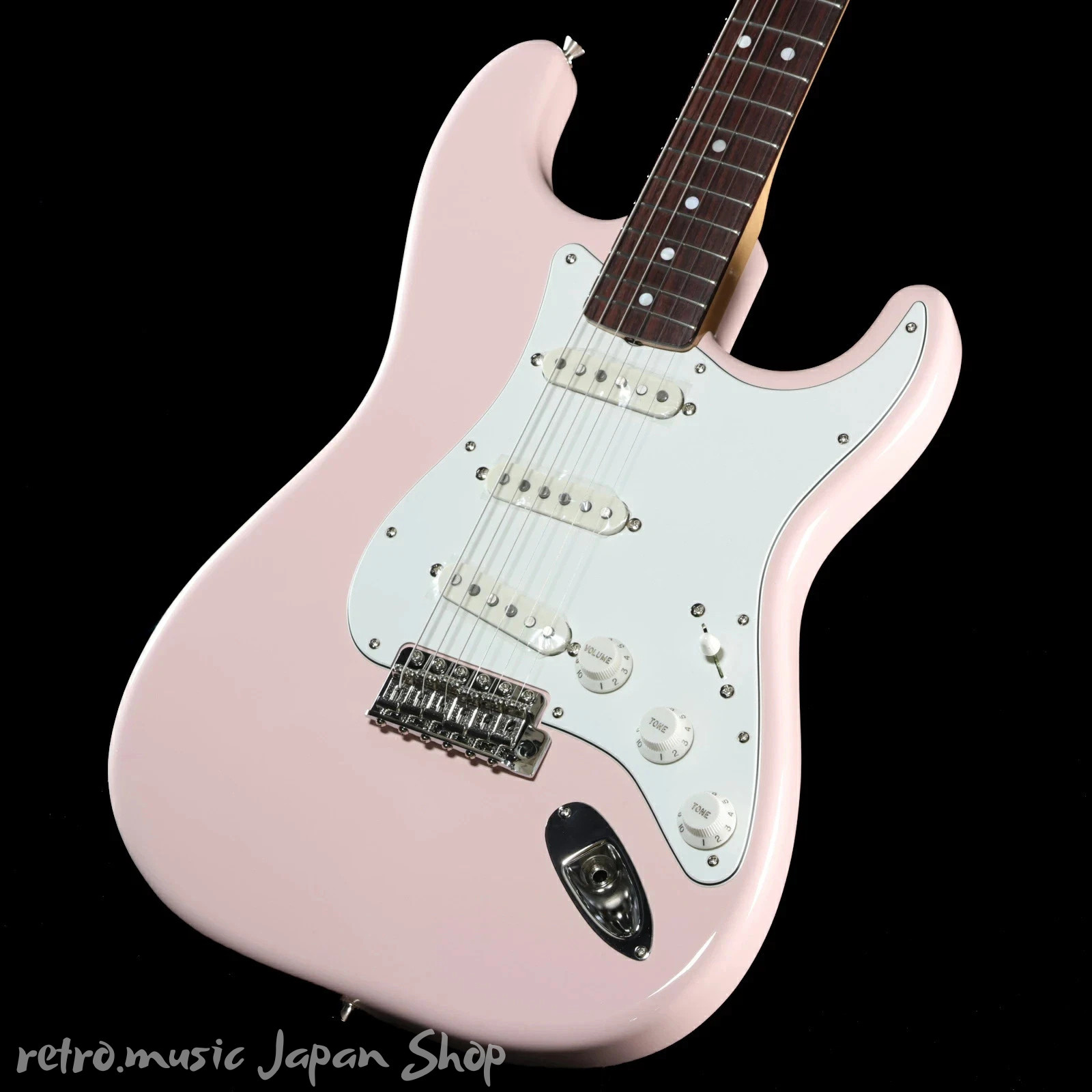 Fender FSR Made in Japan Traditional Late 60s Stratocaster – Shell Pink (včetně pouzdra)