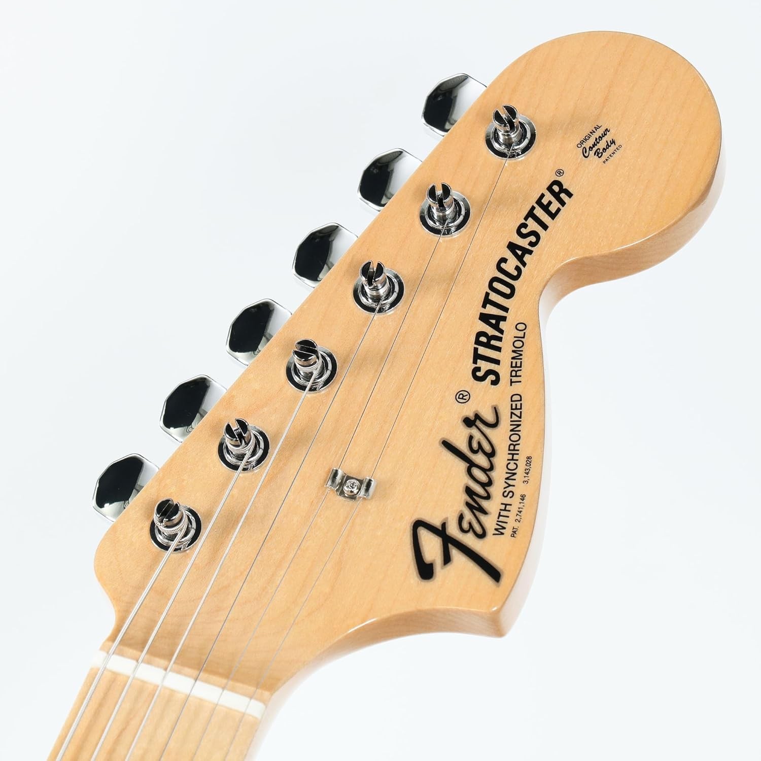 Fender Made in Japan FSR Traditional Late 60s Stratocaster Maple – Black (včetně pouzdra)
