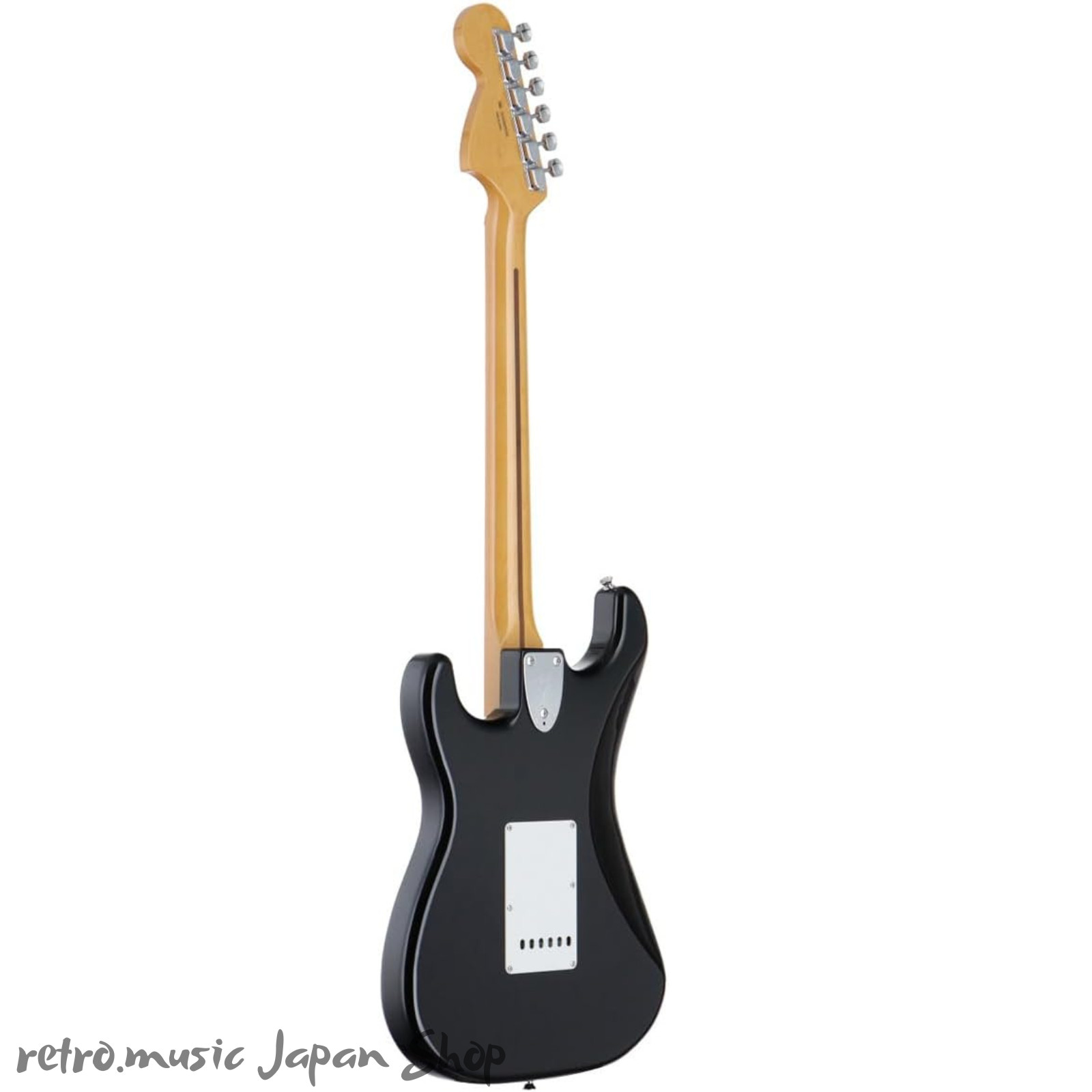 Fender FSR Made in Japan Traditional 70s Stratocaster – Black (včetně pouzdra)