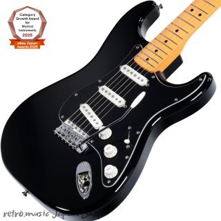 Fender FSR Made in Japan Traditional 70s Stratocaster – Black (včetně pouzdra)